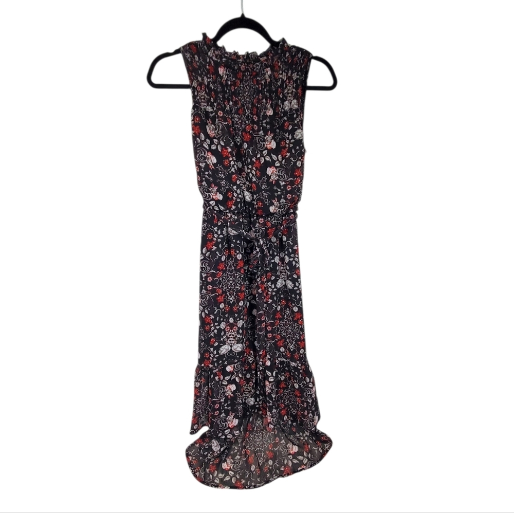 Knox Rose Dress Floral Prairie Vintage Whimsygoth Black Size Small Romantic